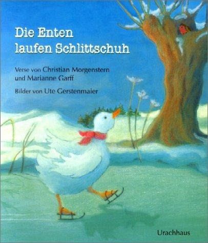 Die Enten laufen Schlittschuh 