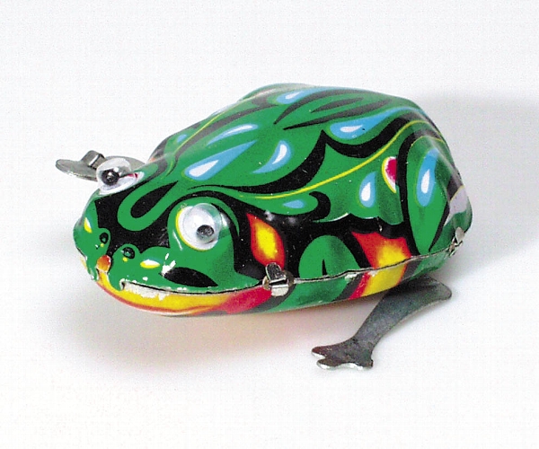 Frosch mit beweglichen Augen 